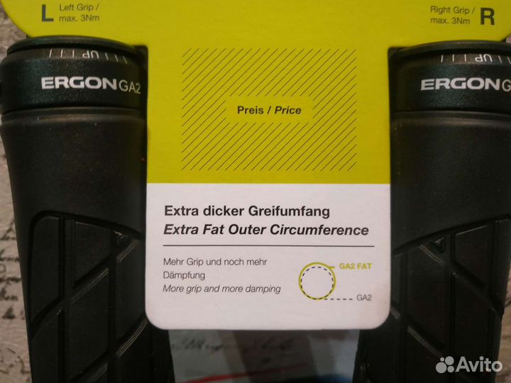 Ergon GA 2 FAT (black)