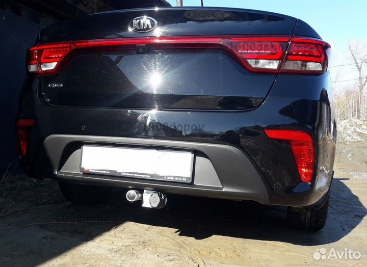 Фаркоп на Hyundai Solaris 2017-н.в tavials H228-BA