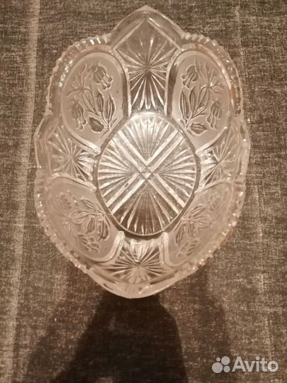 Ваза хрустальная СССР