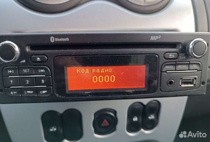 Код разблокировки магнитол Форд и Рено