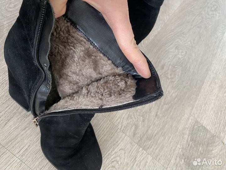 Ботильоны женские 37 замша