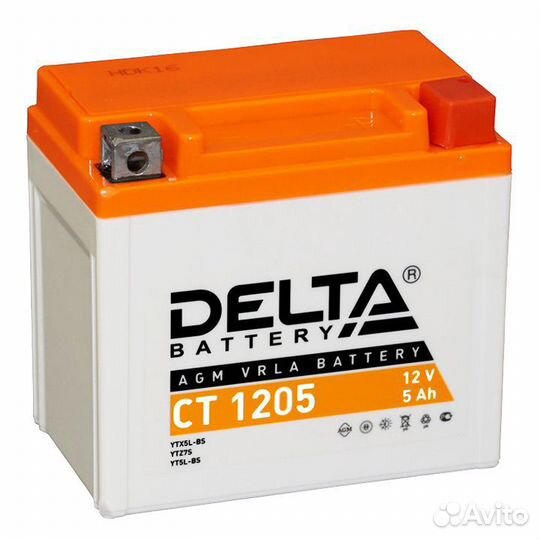 Аккумулятор на Мот. тех delta CT 1205 80 А- 5 Ач