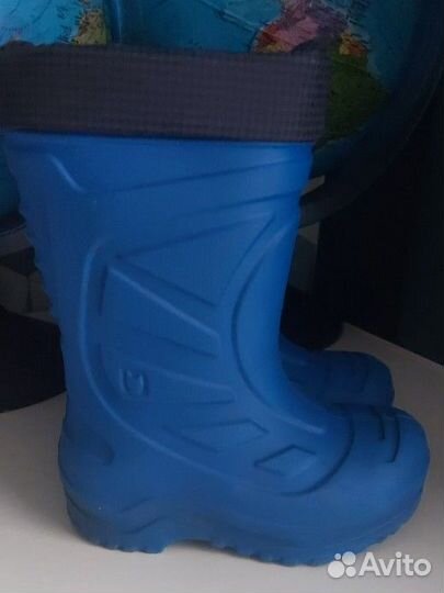 Сапоги из эва на мальчика. Размер 24