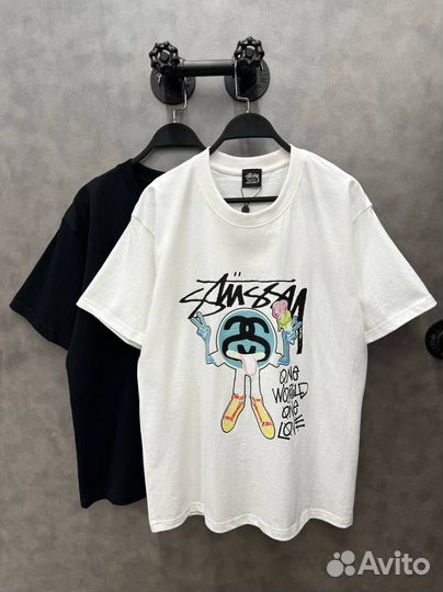 Футболка Stussy оверсайзная (New 2024)