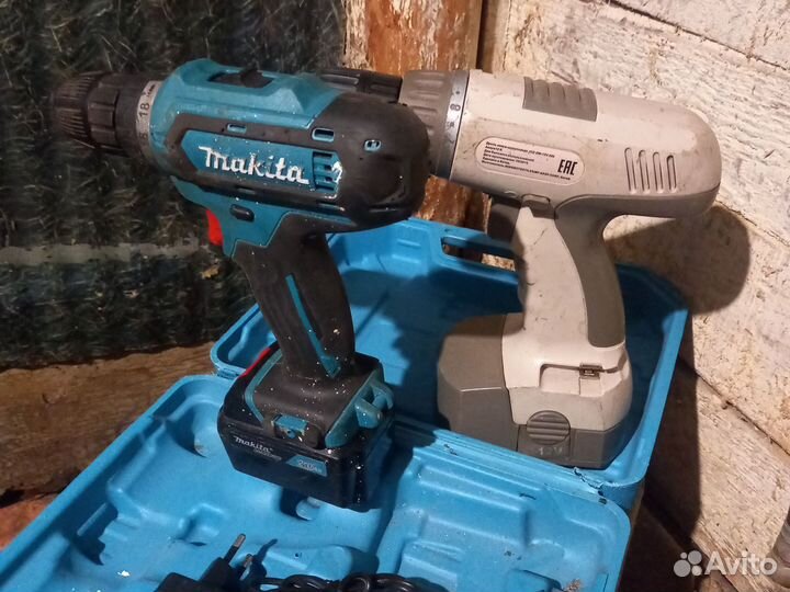 Аккумуляторы шуруповерт makita