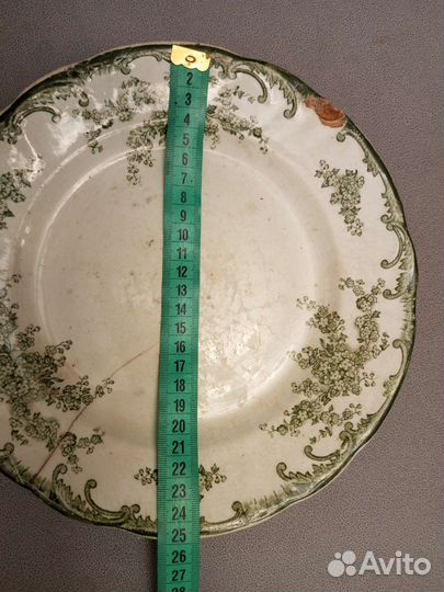 Тарелки М. С. Кузнецова фарфор