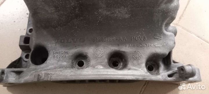 Поддон двигателя volvo xc60