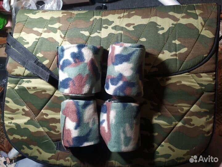 Бич для лошади новый, вальтрап, бинты