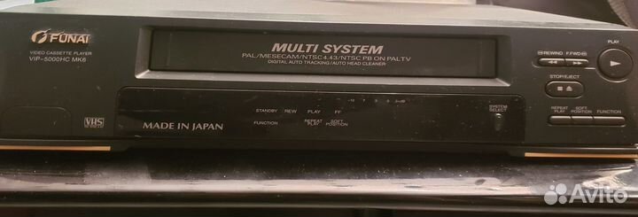 Видеоплеер кассетный Funai VIP-5000HC мк-6
