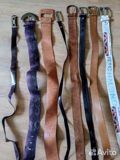 Ремень женский кожаный