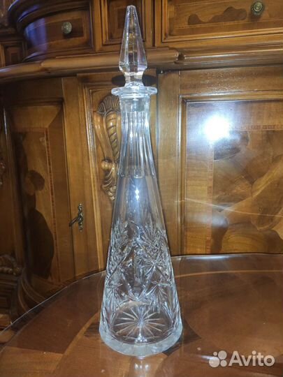 Графин хрустальный
