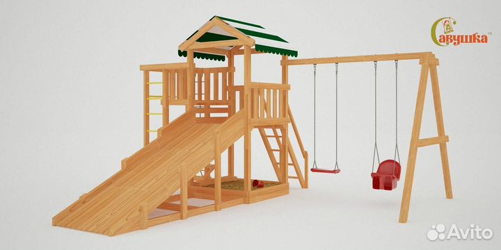 Детский игровой комплекс Савушка для улицы