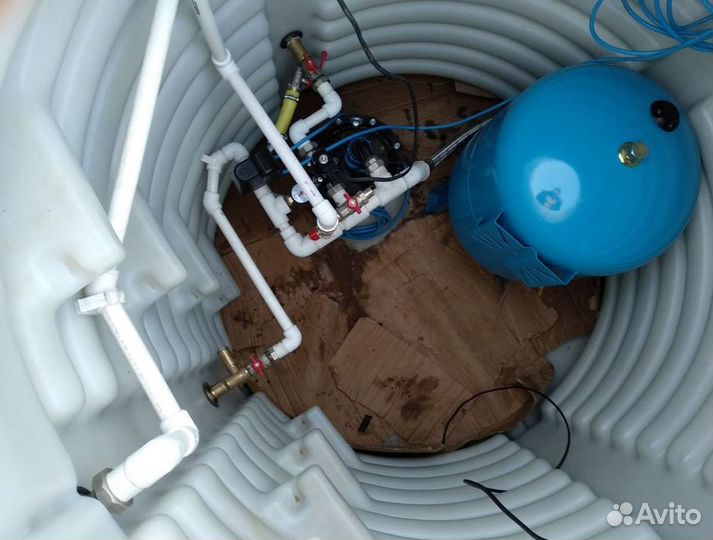 Скважина с кессоном