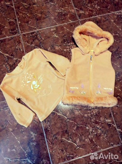 Джемпер+жилетка