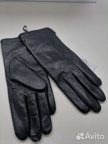 Перчатки из натуральной кожи новые