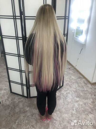 Холодное испанское наращивание волос