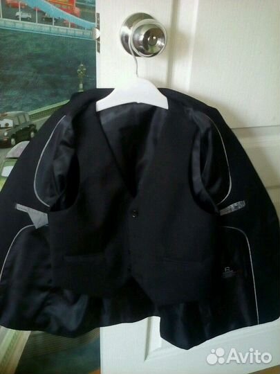 Двойка (жилет, пиджак) р 128