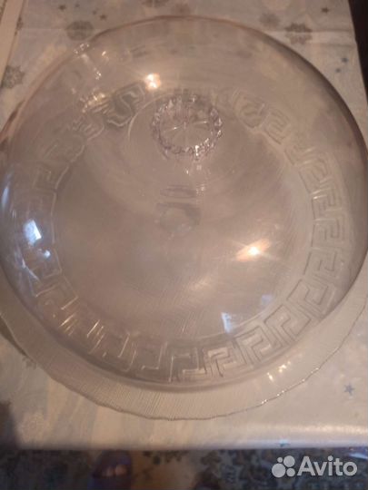 Тортница, салатник, стаканы