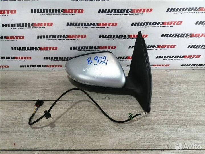 Зеркало правое Volkswagen Golf 6 1.4 TSI 2009