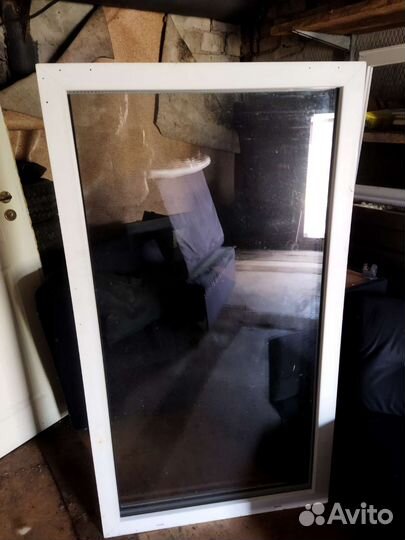 Окна, стекла, рамы пластиковые