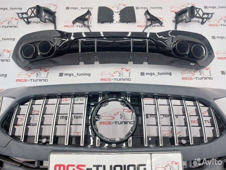 Обвес Mercedes A-Class w177 A45 AMG седан