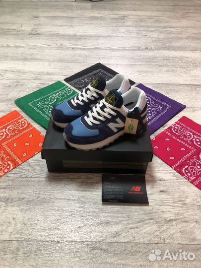 Кроссовки New balance Stone island 574 legacy