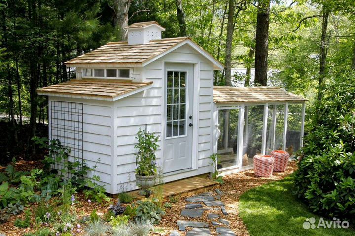 Курятник на 15-20 кур зимний