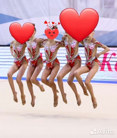 Групповые купальники для гимнастики