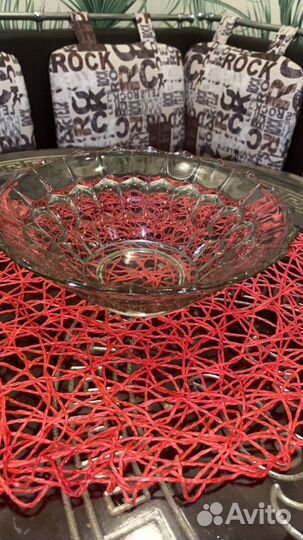 Конфетница хрустальная СССР