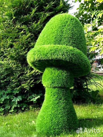 Топиарные фигуры из газона