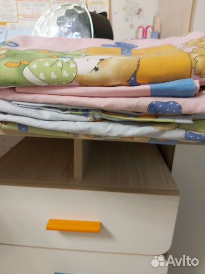 Комплект постельного белья для новорожденных