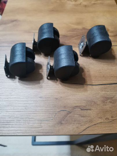 Ролики поворотные для мебели, б/у