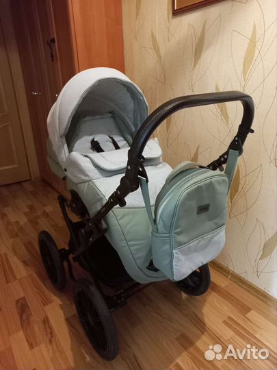 Коляска 2 в 1 Indigo Porto Classic 14