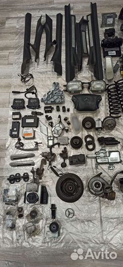 Запчасти w203