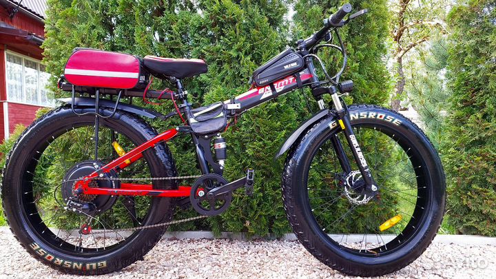 Электровелосипед фетбайк 26/4.0- 2000w 48v 20Aч