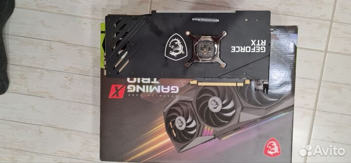 Видеокарта RTX 3060 MSI Gaming trio