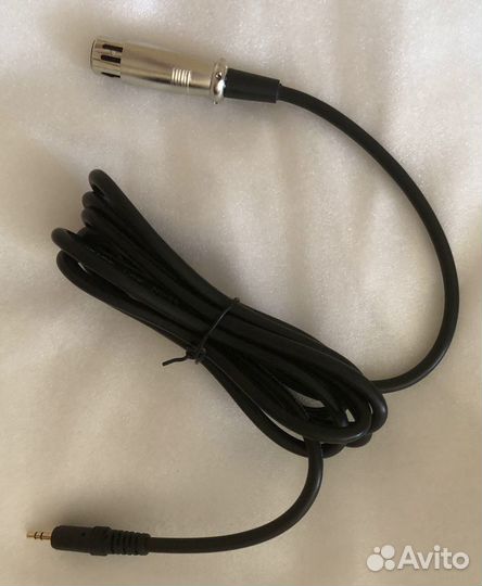 Кабель XLR-Jack 3.5, 2,5 м