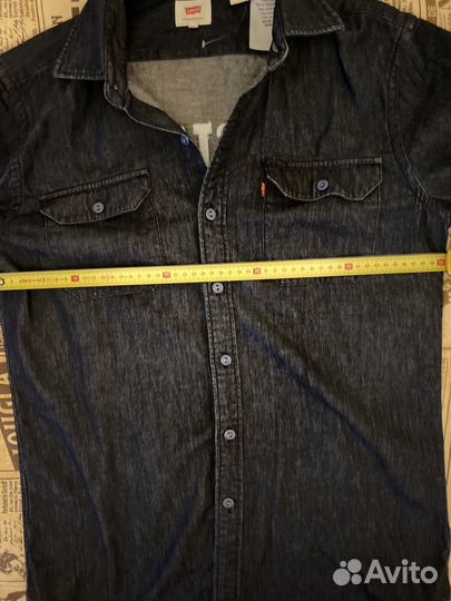 Джинсовая рубашка мужская levis