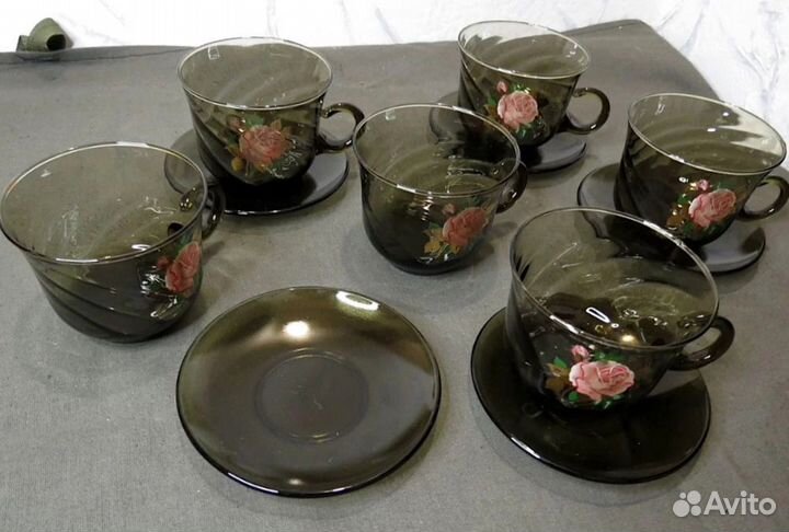 Чайный сервиз стекло