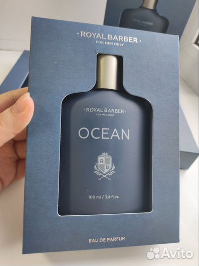 Новый мужской парфюм от Роял барбер - Океан 100 мл