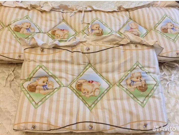 Бортики в кроватку