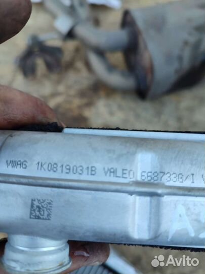 Радиатор печки Volkswagen, Skoda, Seat