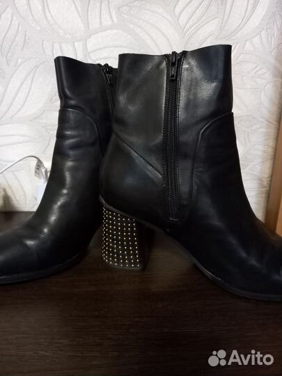 Ботильоны натуральная кожа