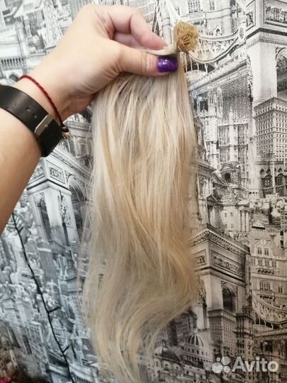 Волосы для наращивания-45 см
