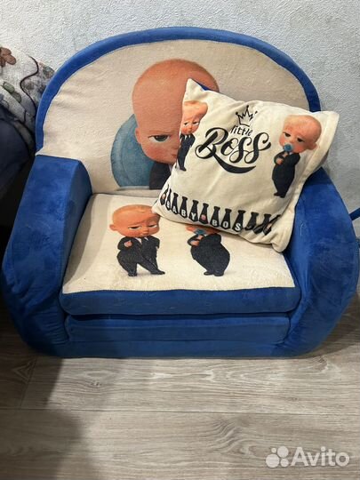 Детское кресло мягкое