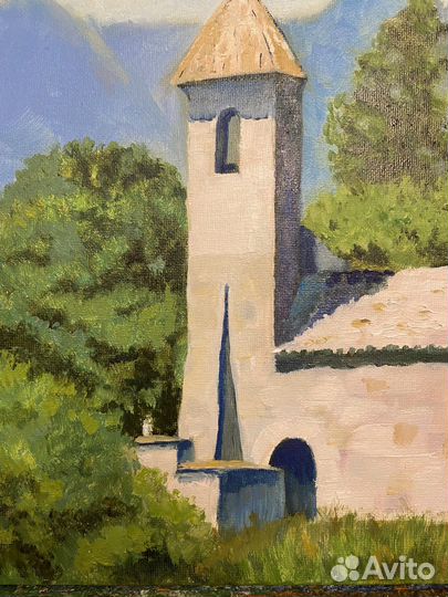 Картина маслом на холсте пейзаж