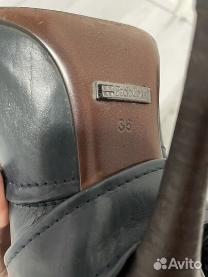 Ботильоны Paolo Conte кожаные