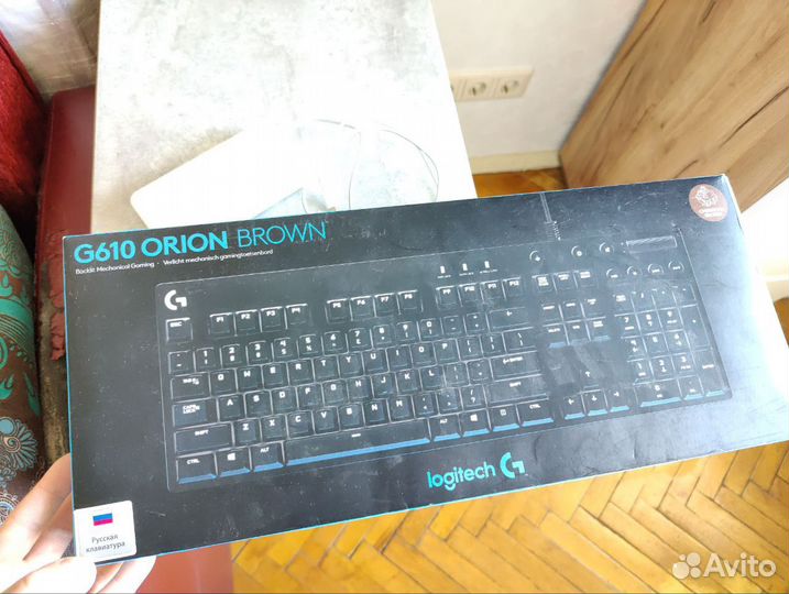 Игровая клавиатура Logitech G610 Orion Brown