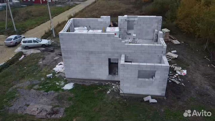 Строительство домов из газобетона