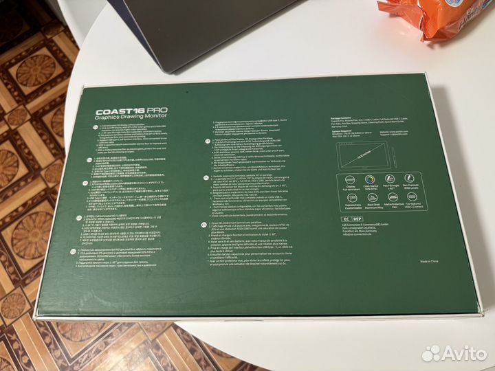 Графический монитор Parblo Coast 16 Pro